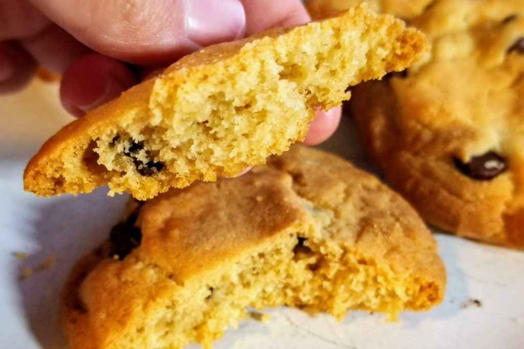 cookies baked from room temperature dough