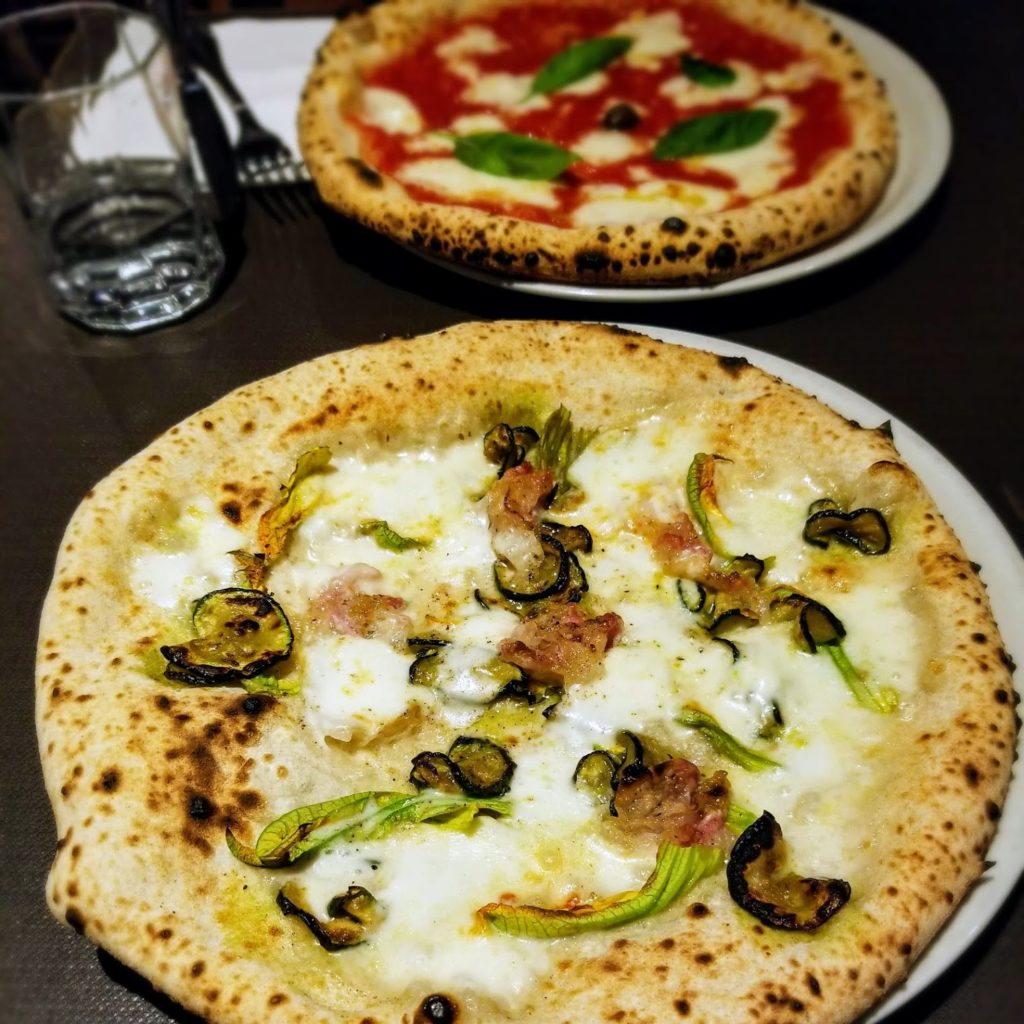 pizzas at dry milano