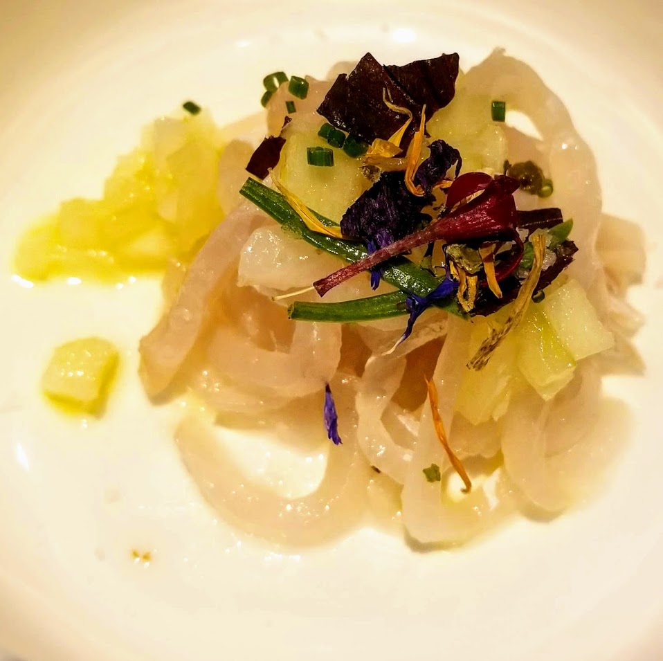 il ridotto venice michelin star scallop noodles