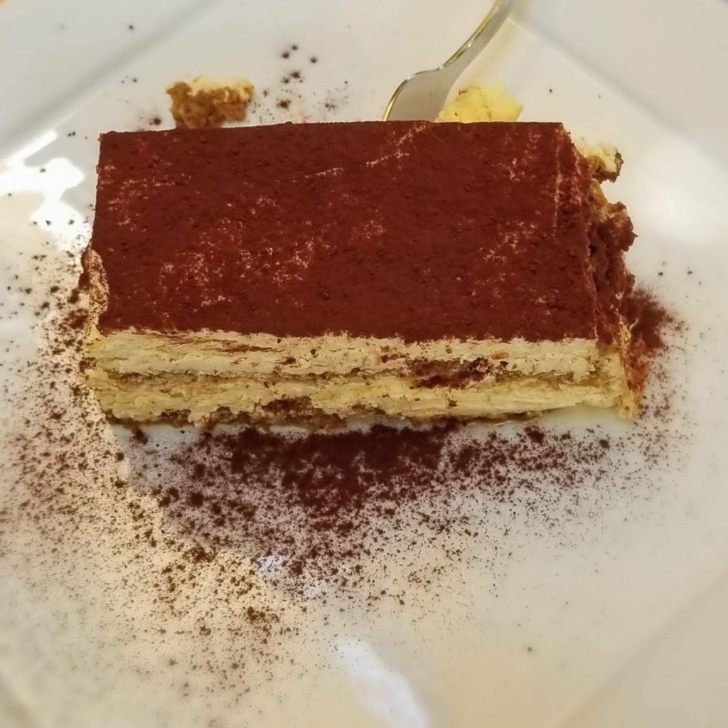 osteria al duomo murano venice tiramisu