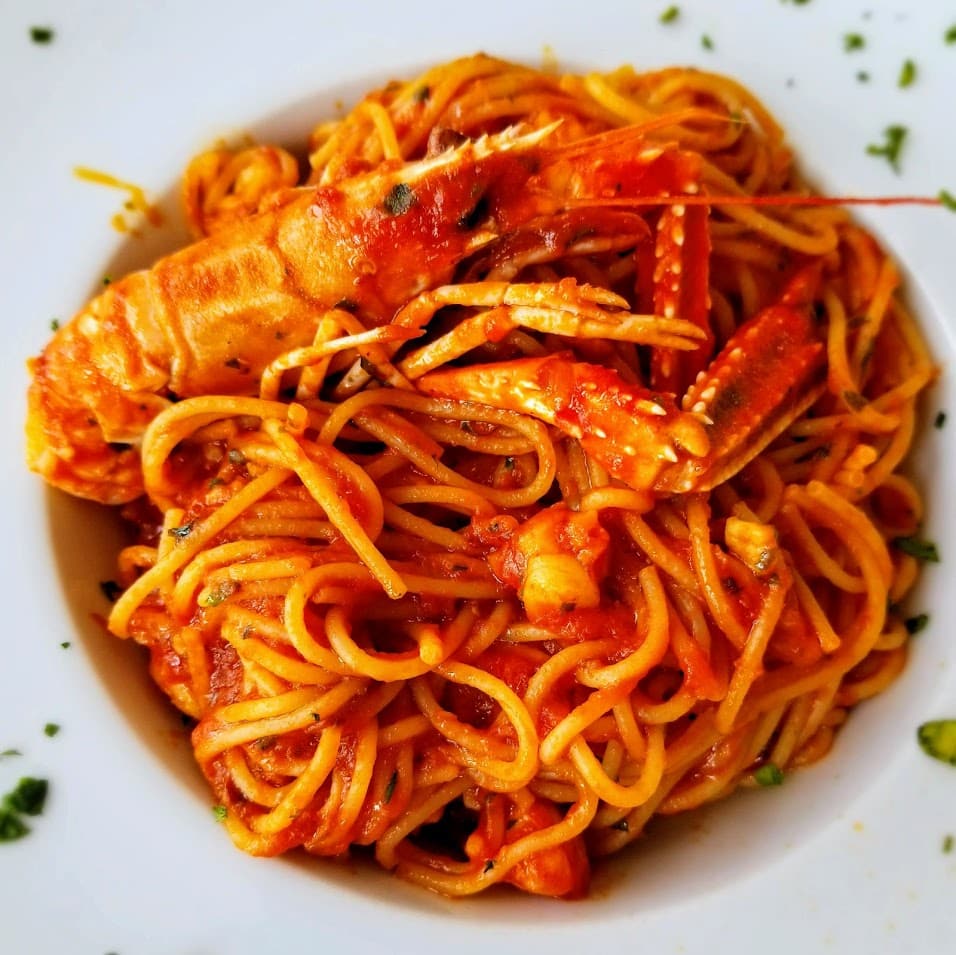 versus meridianem murano venice spaghetti alla busara