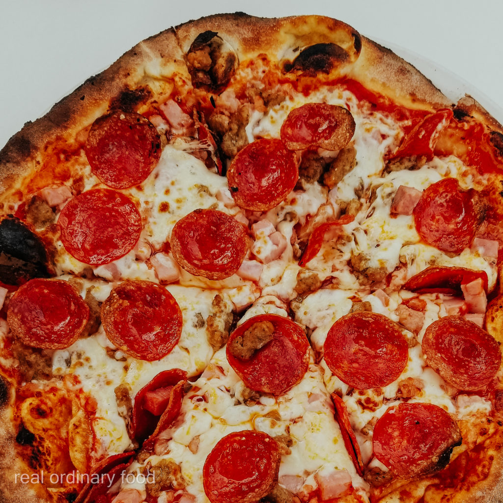 meat lover pizza from antica pizzeria & ristorante niagara falls