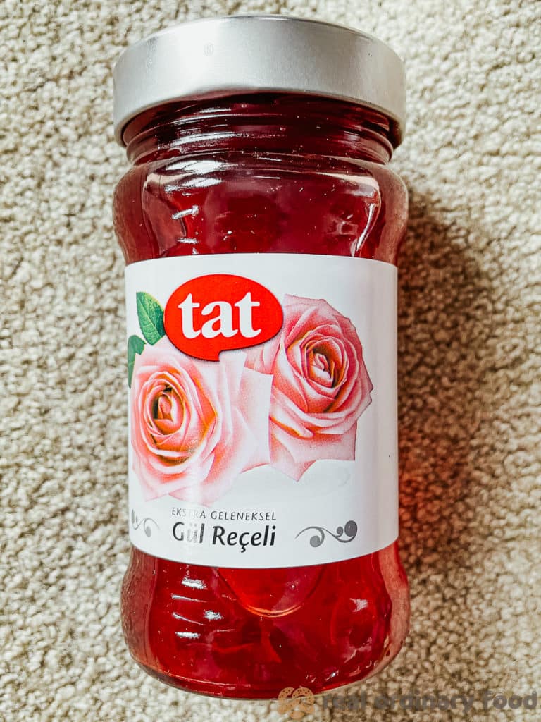 tat brand rose jam (gül reçeli)