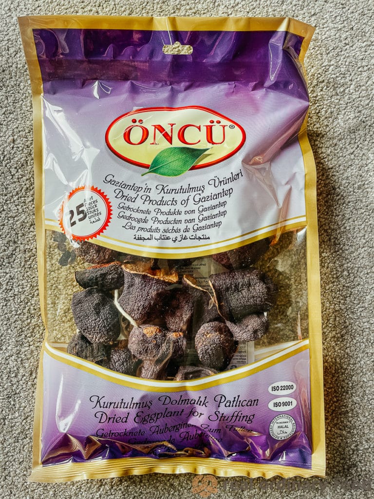 Öncü dried eggplant shells