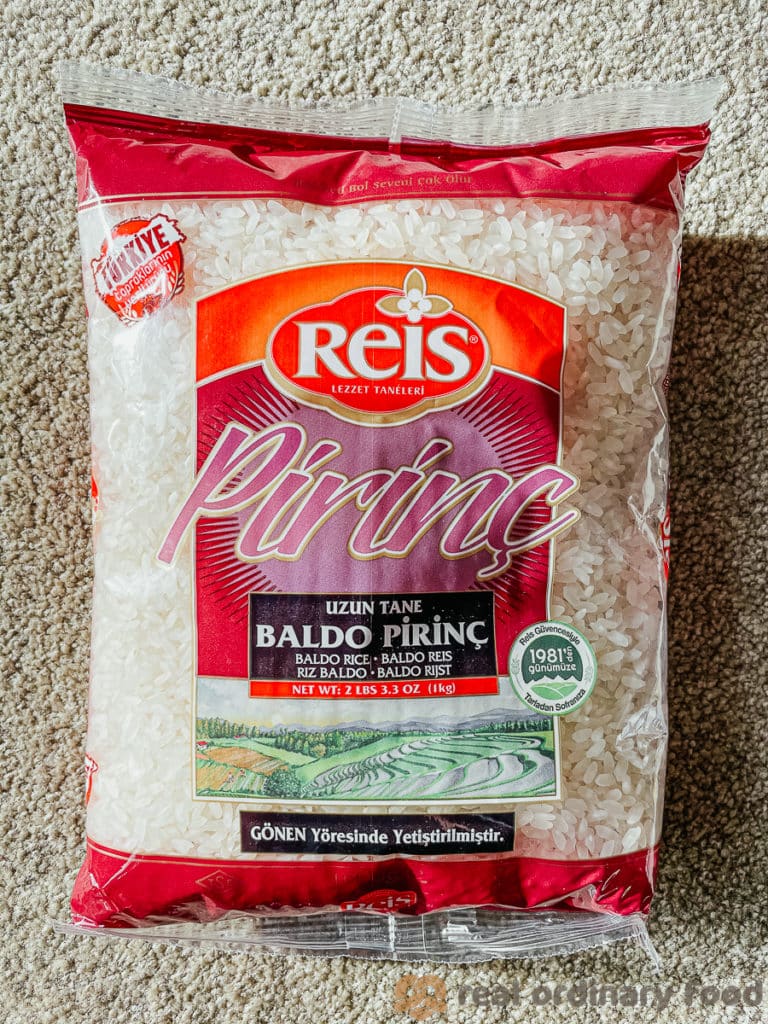 reis brand baldo rice
