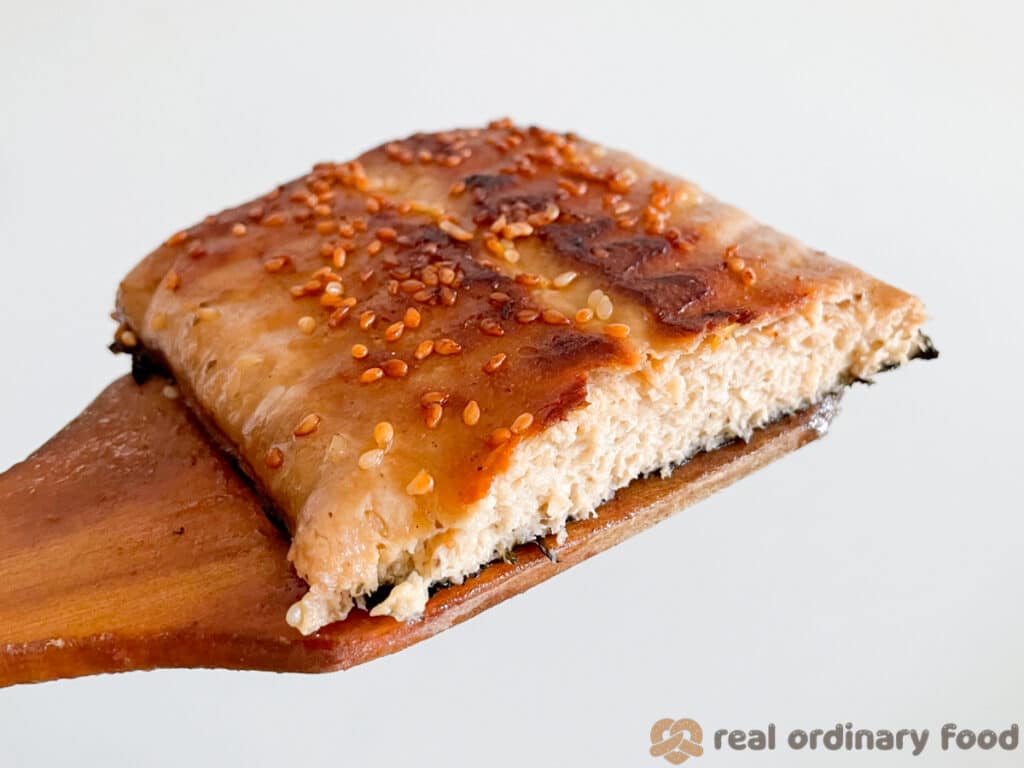 grilled vegan unagi