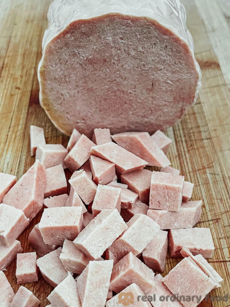 sliced and diced vegan soy roll