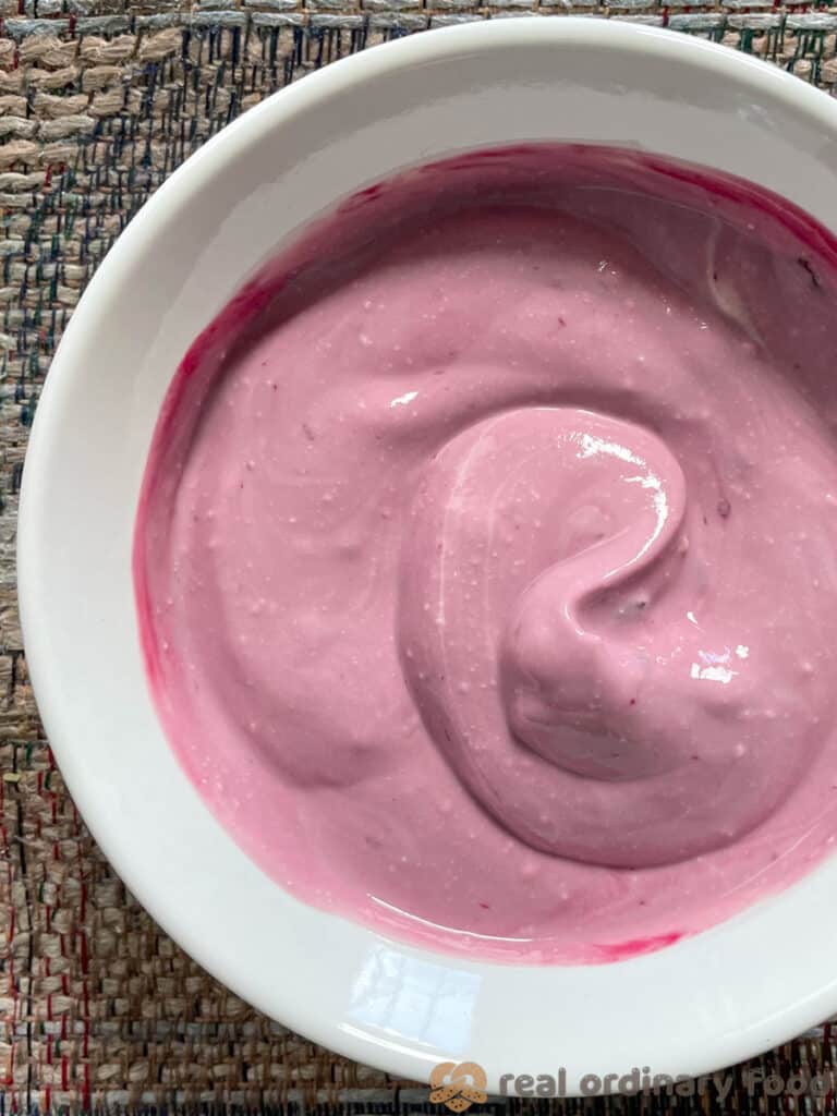 vegan haskap yogurt