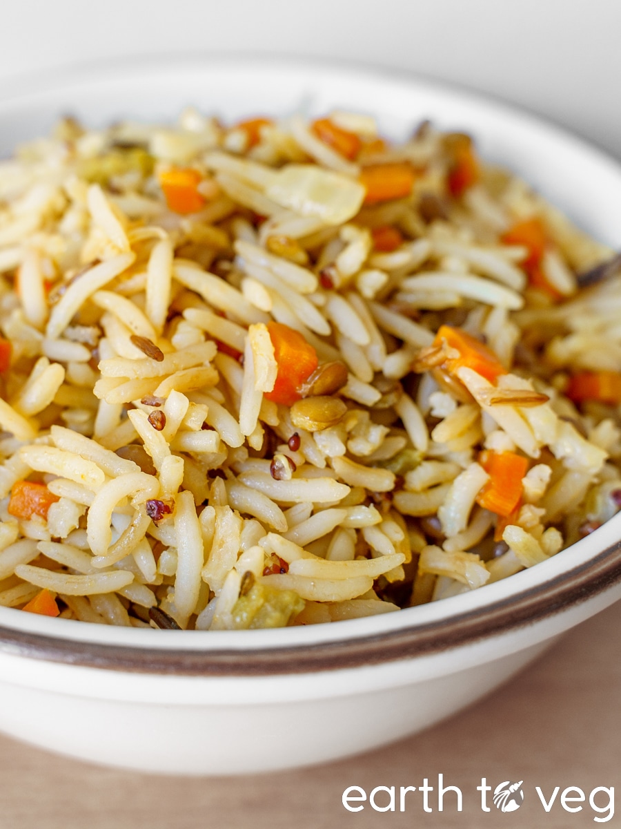 wild rice pilaf