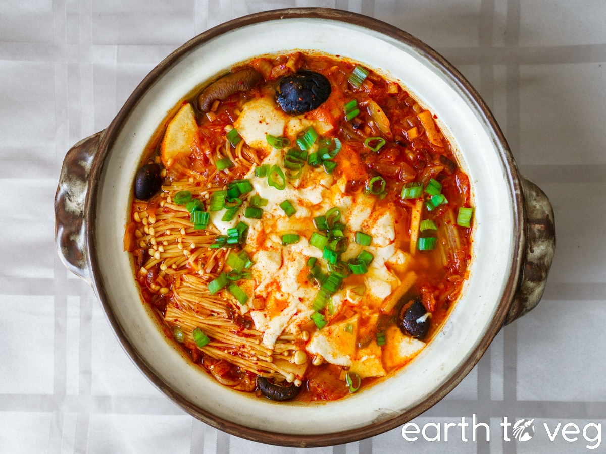pot full of soondubu jjigae