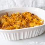 cheesy cauliflower bake