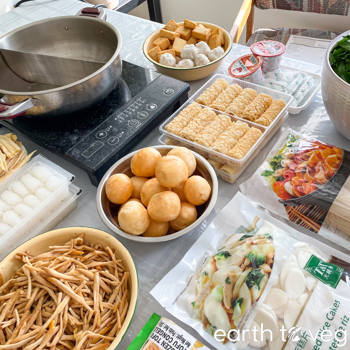 vegan chinese hot pot