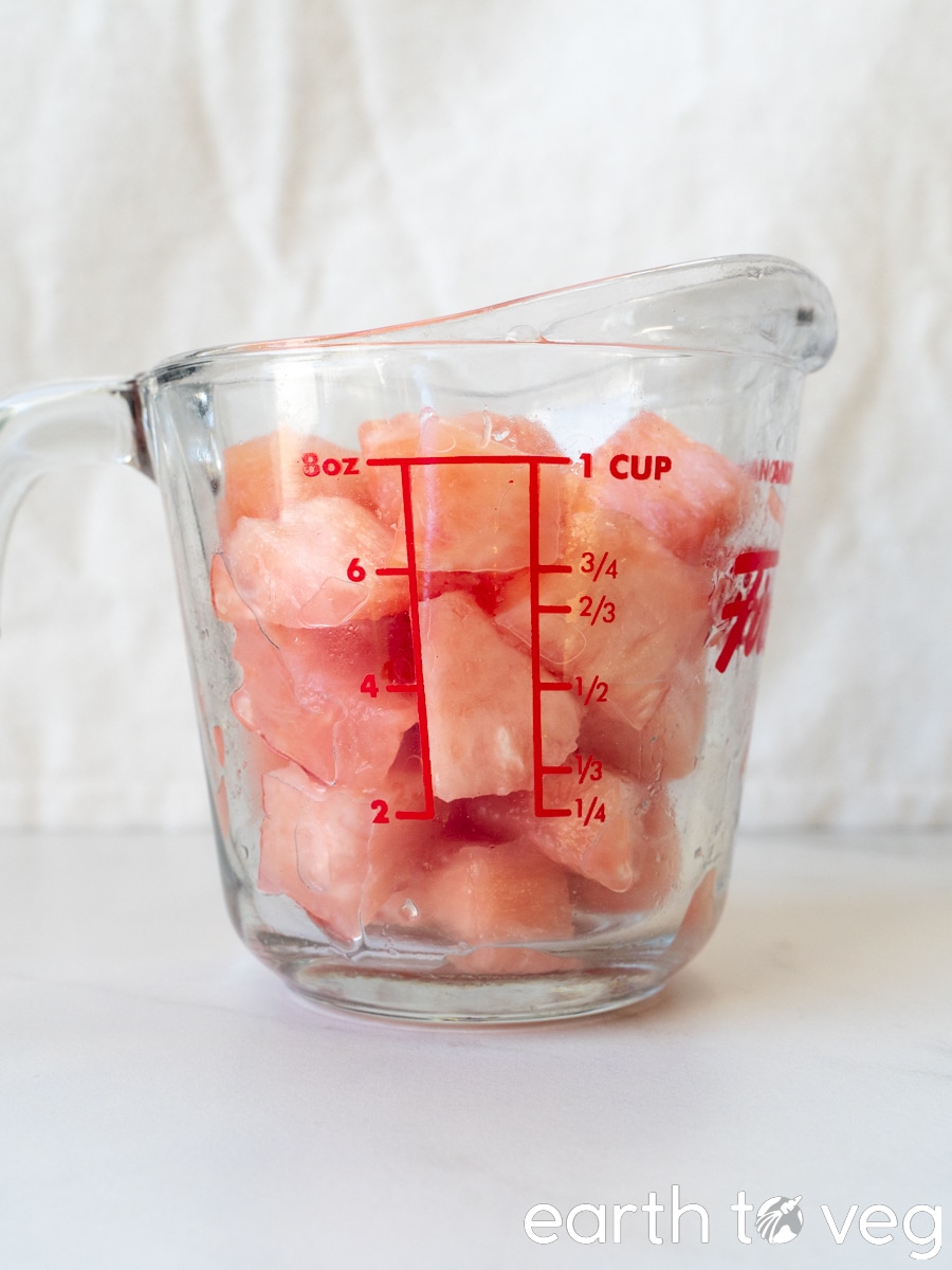 pink pineapple cubes