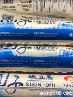 silken tofu in tube