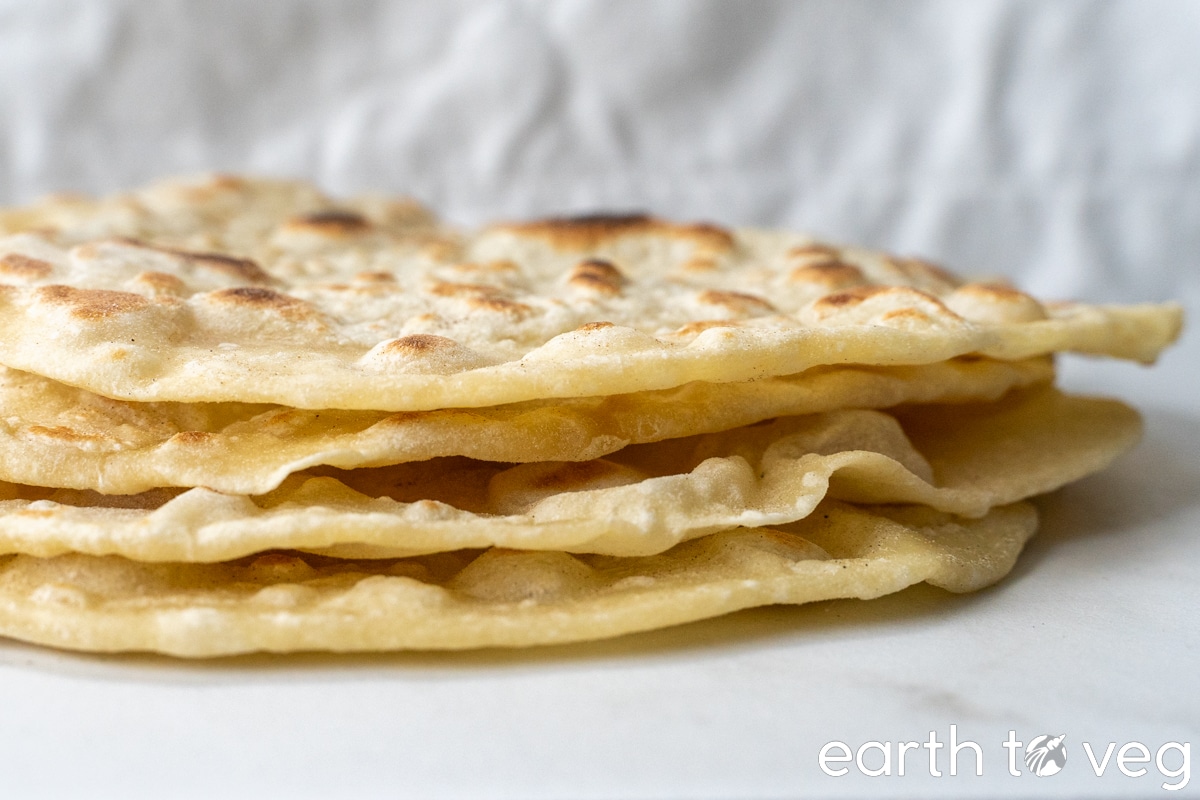 vegan flour tortillas