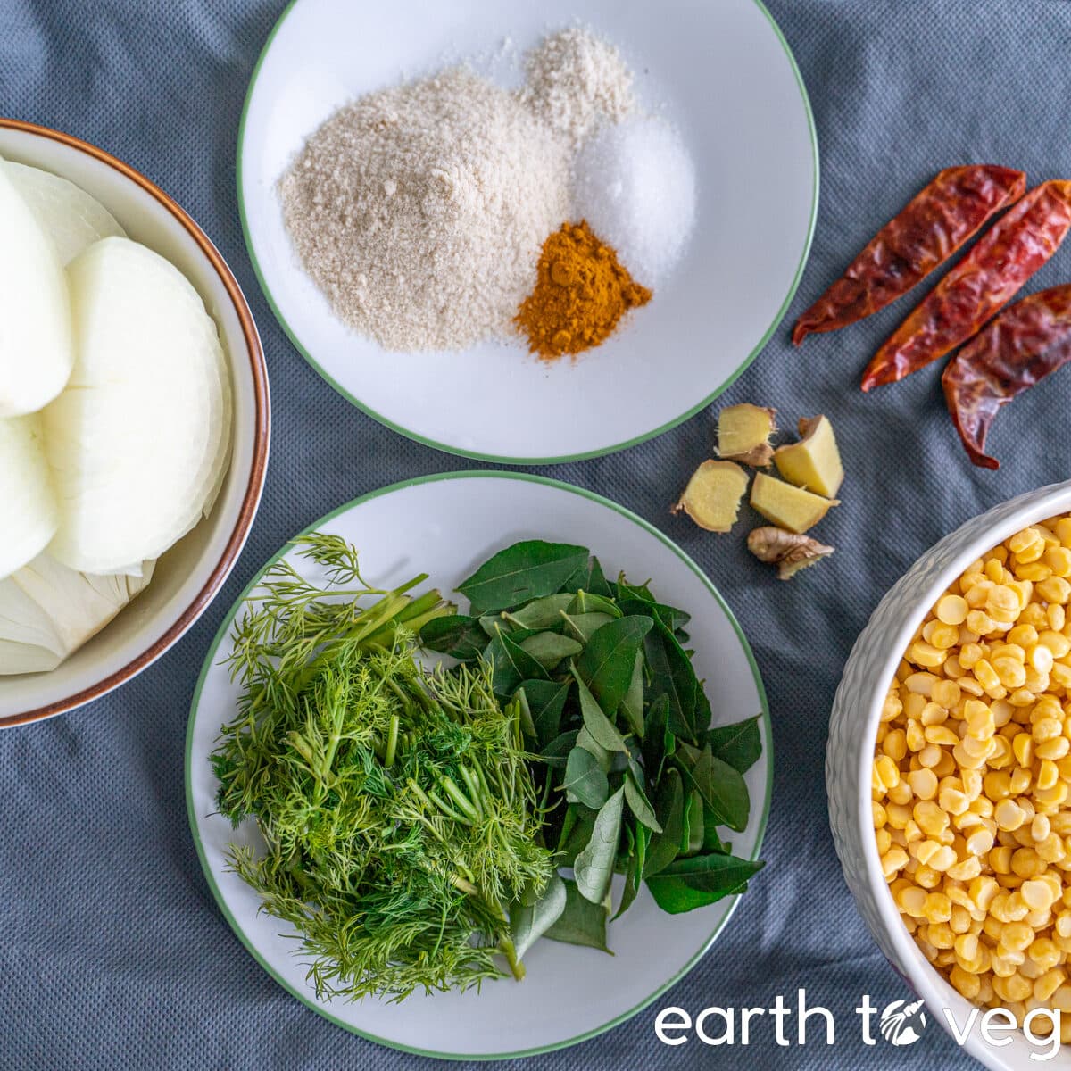 paruppu vadai ingredients