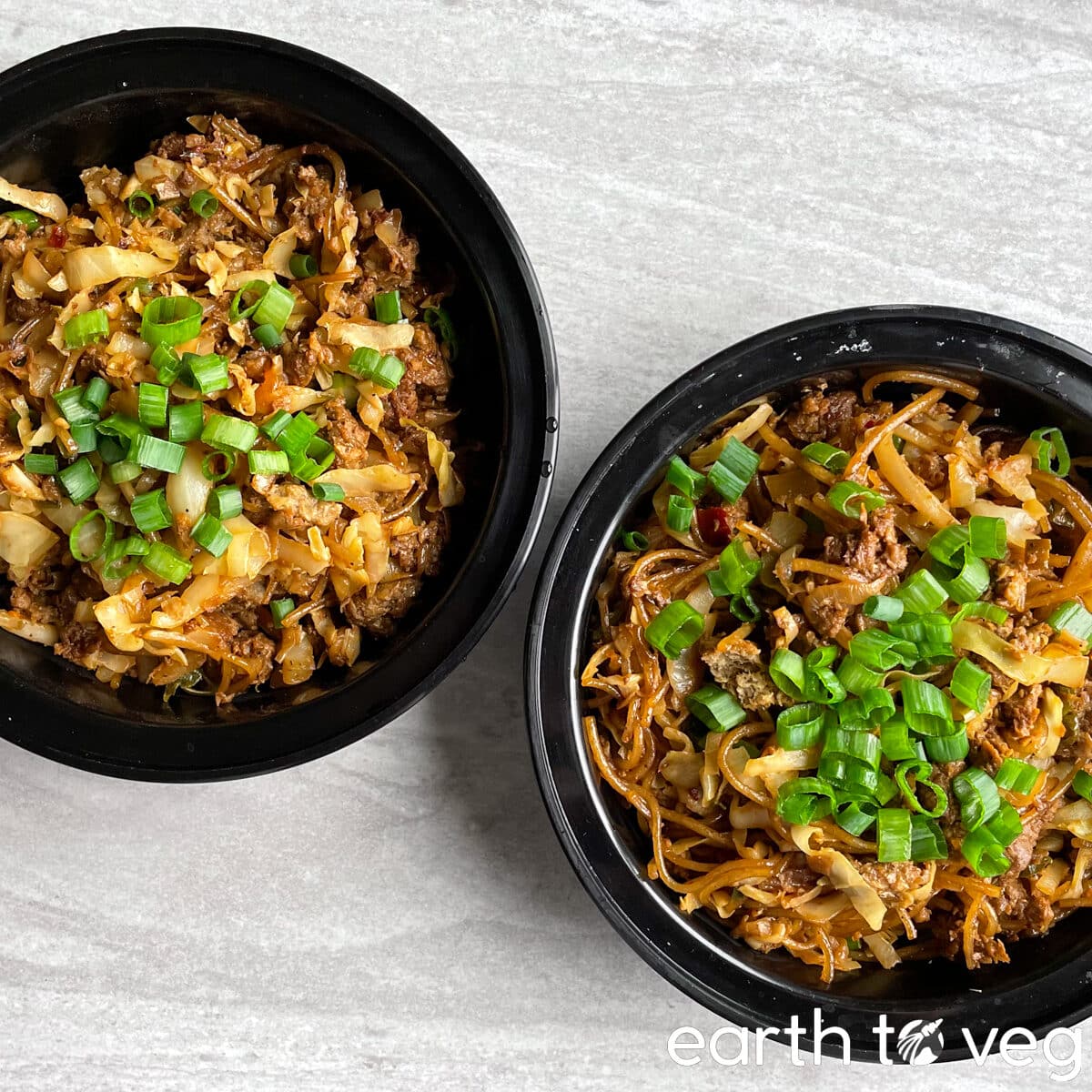 meal prepped egg roll in a bowl